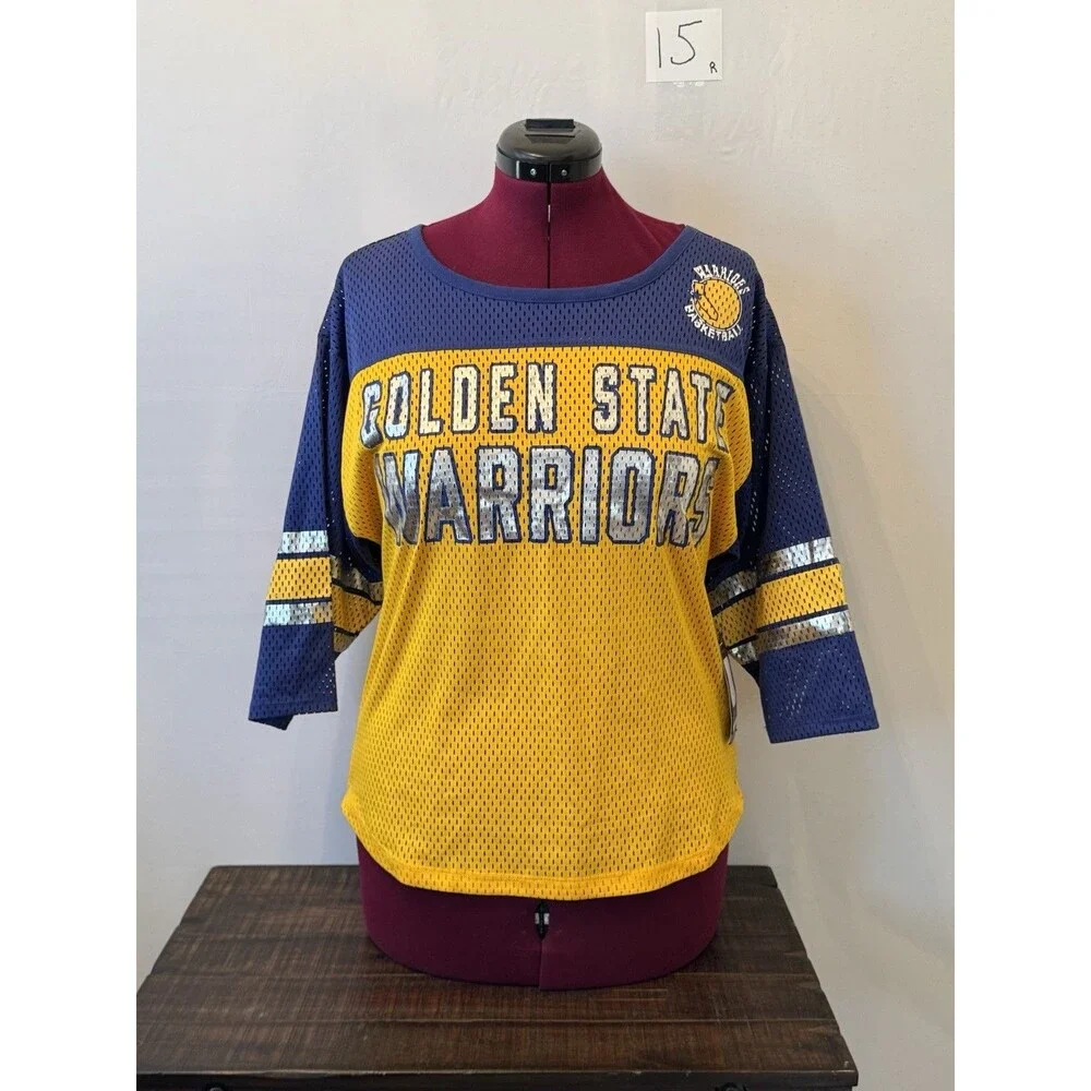 Golden State Warriors NBA Hardwood Classics Women's Jersey NWT Size M